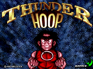 Thunder Hoop (Ver. 1) Title Screen